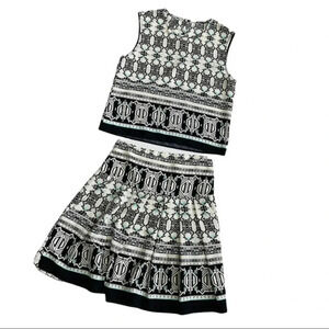 RAZILI MIRIT‎ RODRIG Skirt And Top Set Size Small